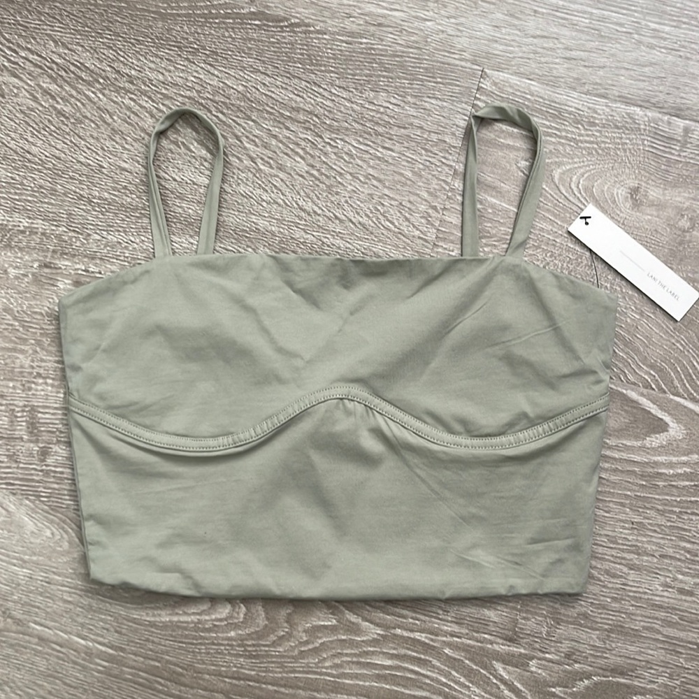 Sage green crop